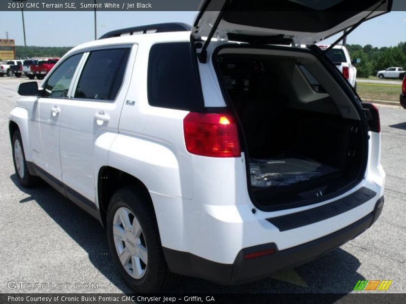 Summit White / Jet Black 2010 GMC Terrain SLE