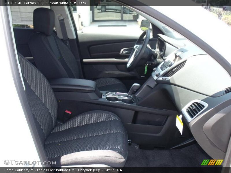 Summit White / Jet Black 2010 GMC Terrain SLE
