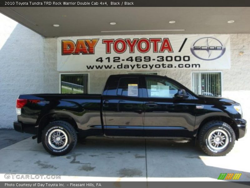 Black / Black 2010 Toyota Tundra TRD Rock Warrior Double Cab 4x4