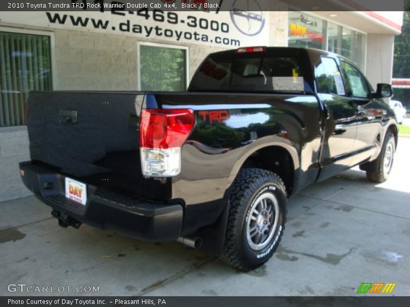Black / Black 2010 Toyota Tundra TRD Rock Warrior Double Cab 4x4