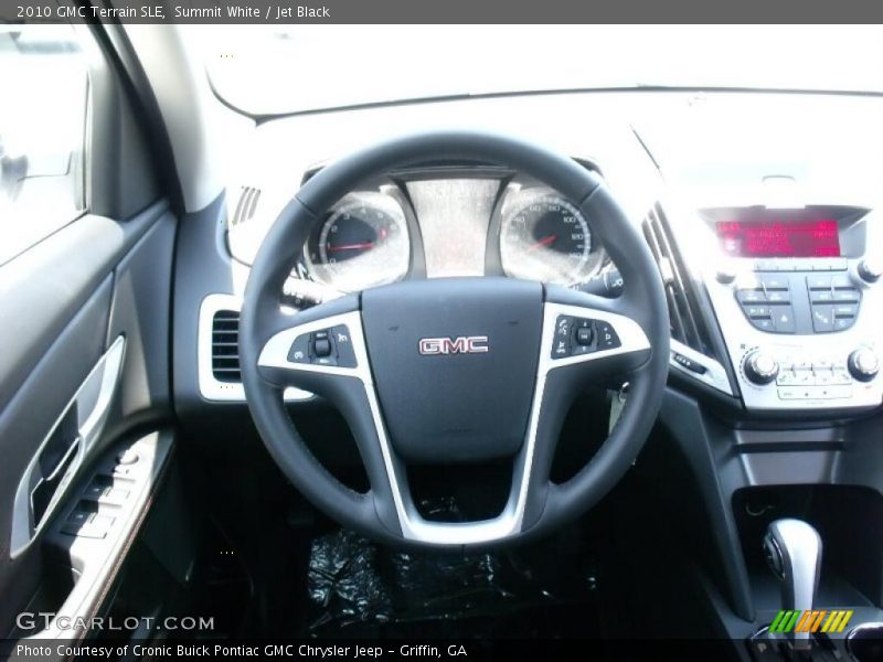 Summit White / Jet Black 2010 GMC Terrain SLE