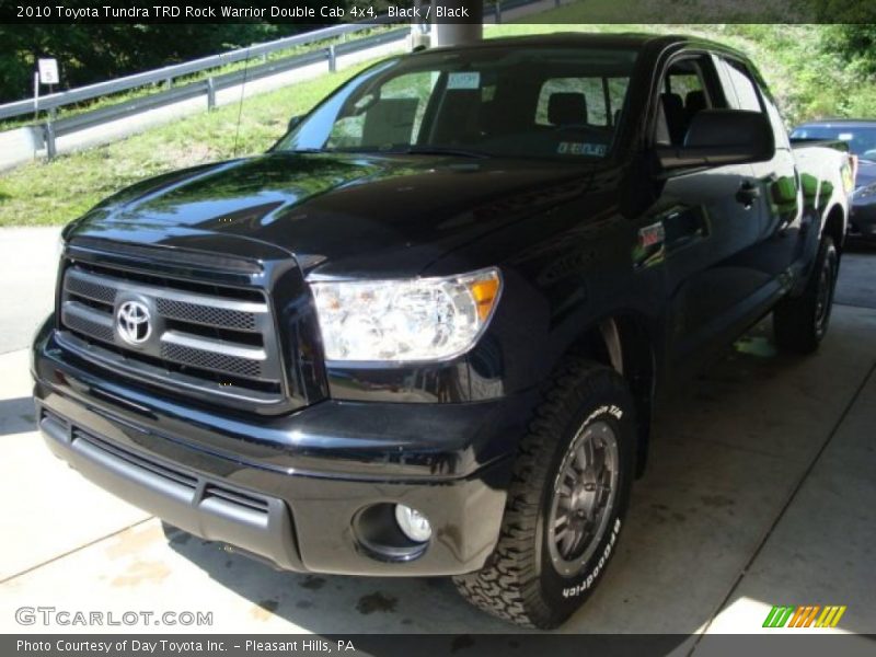Black / Black 2010 Toyota Tundra TRD Rock Warrior Double Cab 4x4