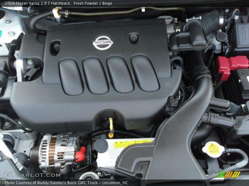 Fresh Powder / Beige 2009 Nissan Versa 1.8 S Hatchback