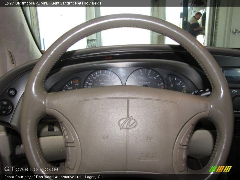 Light Sandrift Metallic / Beige 1997 Oldsmobile Aurora