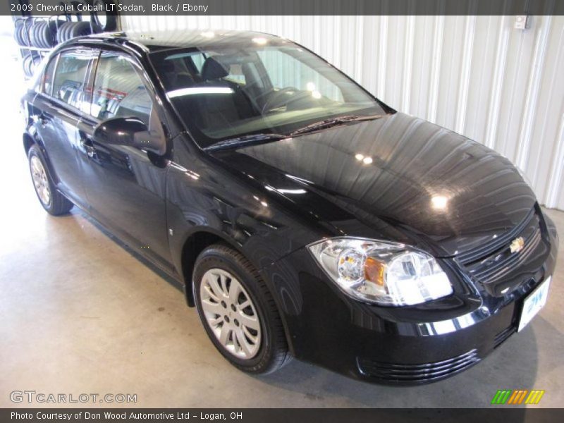 Black / Ebony 2009 Chevrolet Cobalt LT Sedan