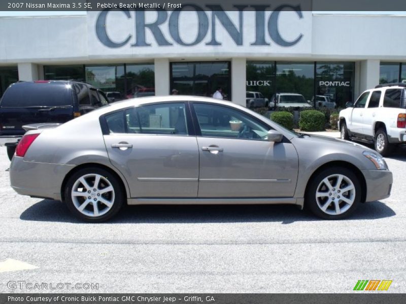 Pebble Beach Metallic / Frost 2007 Nissan Maxima 3.5 SE