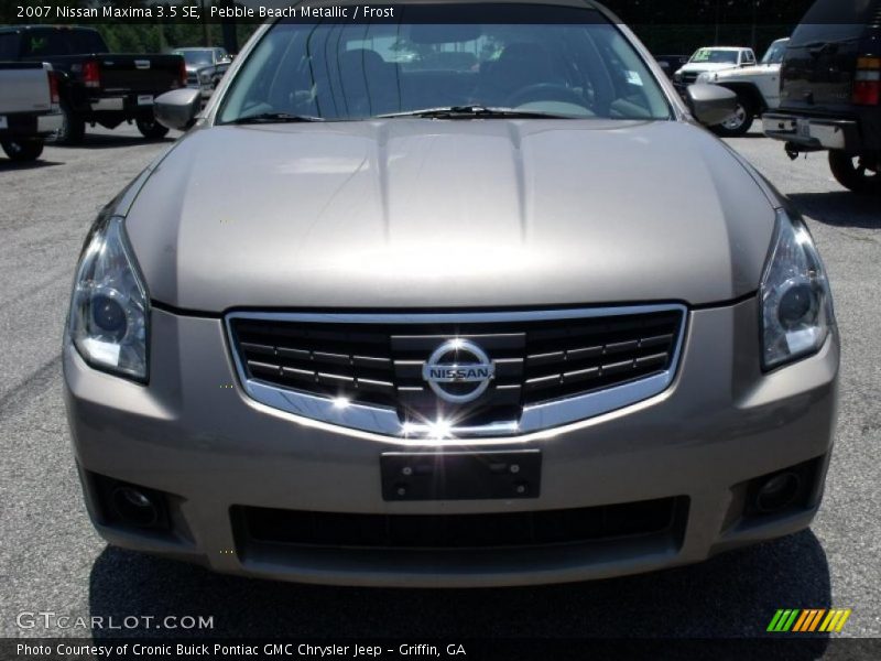 Pebble Beach Metallic / Frost 2007 Nissan Maxima 3.5 SE