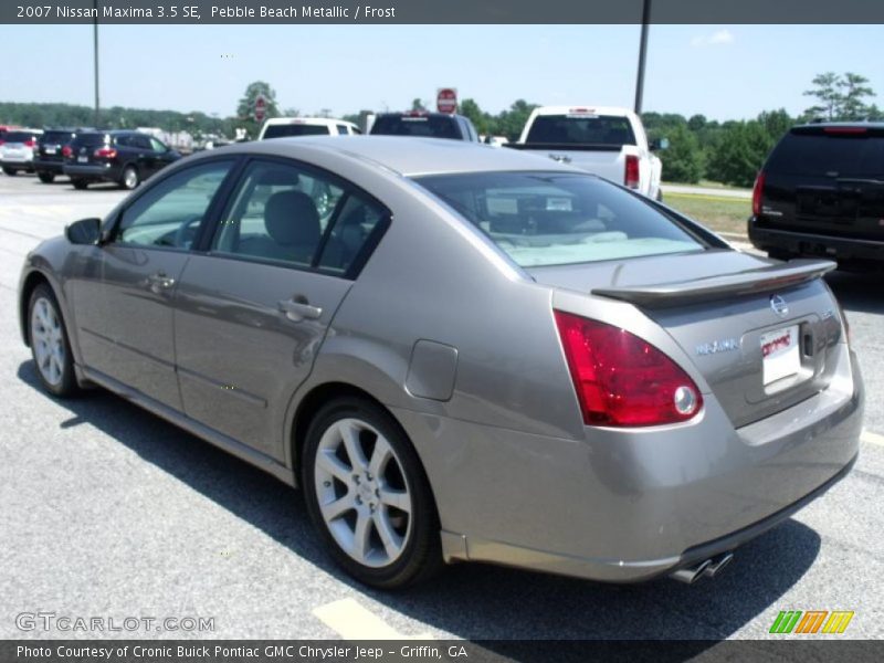 Pebble Beach Metallic / Frost 2007 Nissan Maxima 3.5 SE