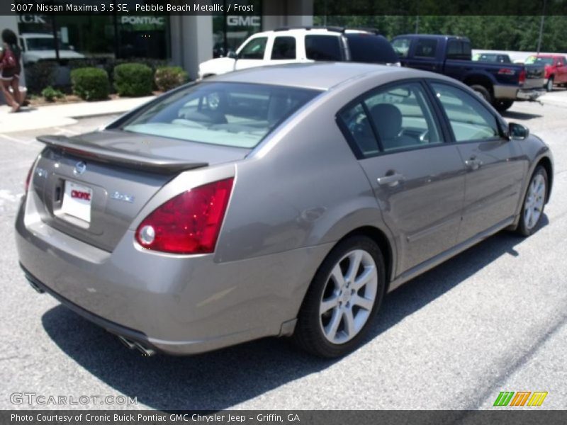 Pebble Beach Metallic / Frost 2007 Nissan Maxima 3.5 SE