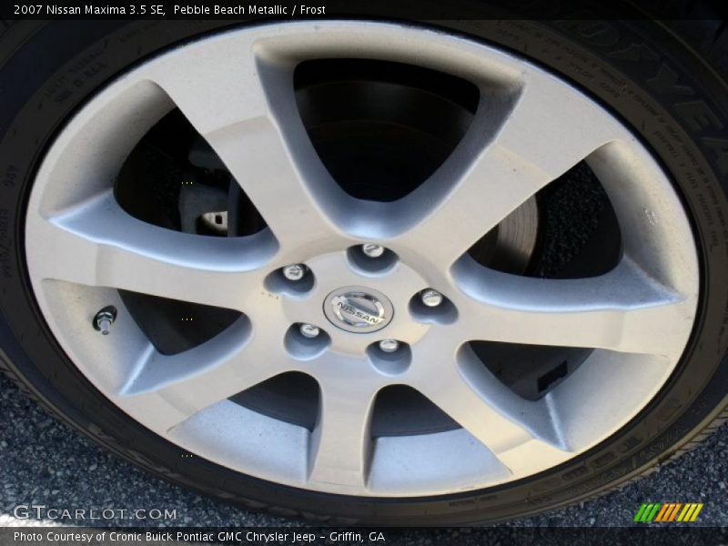 Pebble Beach Metallic / Frost 2007 Nissan Maxima 3.5 SE