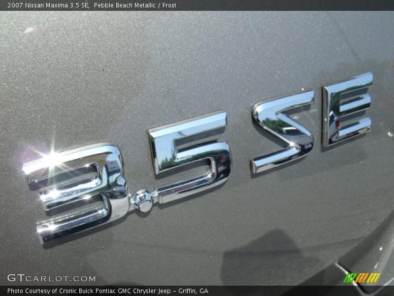 Pebble Beach Metallic / Frost 2007 Nissan Maxima 3.5 SE