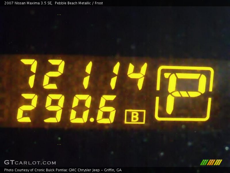 Pebble Beach Metallic / Frost 2007 Nissan Maxima 3.5 SE