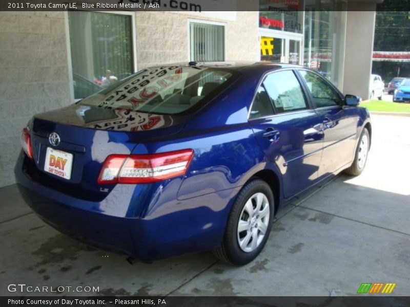 Blue Ribbon Metallic / Ash 2011 Toyota Camry LE