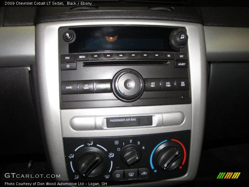 Black / Ebony 2009 Chevrolet Cobalt LT Sedan