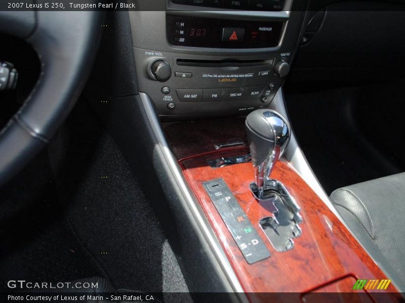 Tungsten Pearl / Black 2007 Lexus IS 250