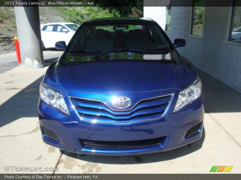 Blue Ribbon Metallic / Ash 2011 Toyota Camry LE