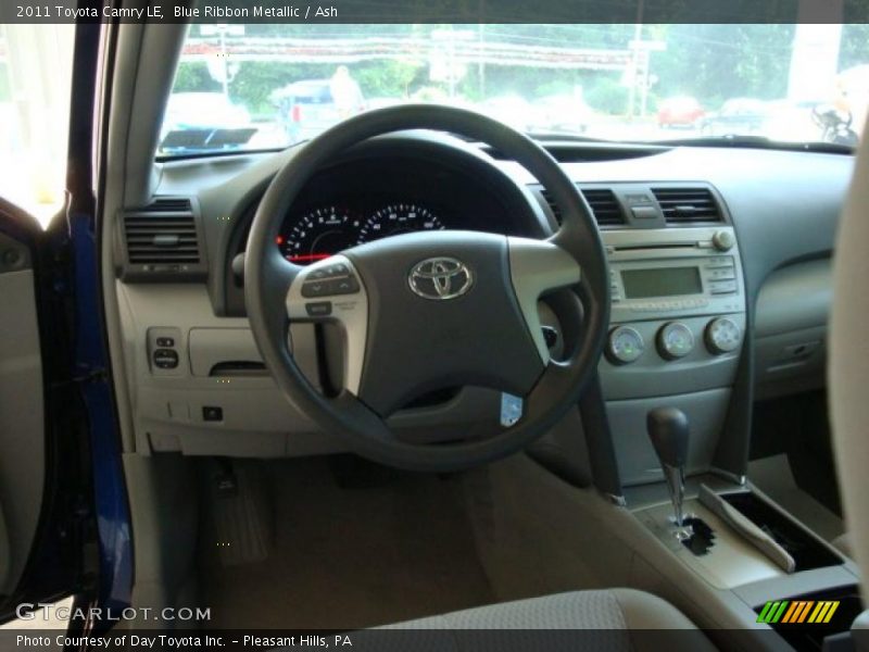Blue Ribbon Metallic / Ash 2011 Toyota Camry LE