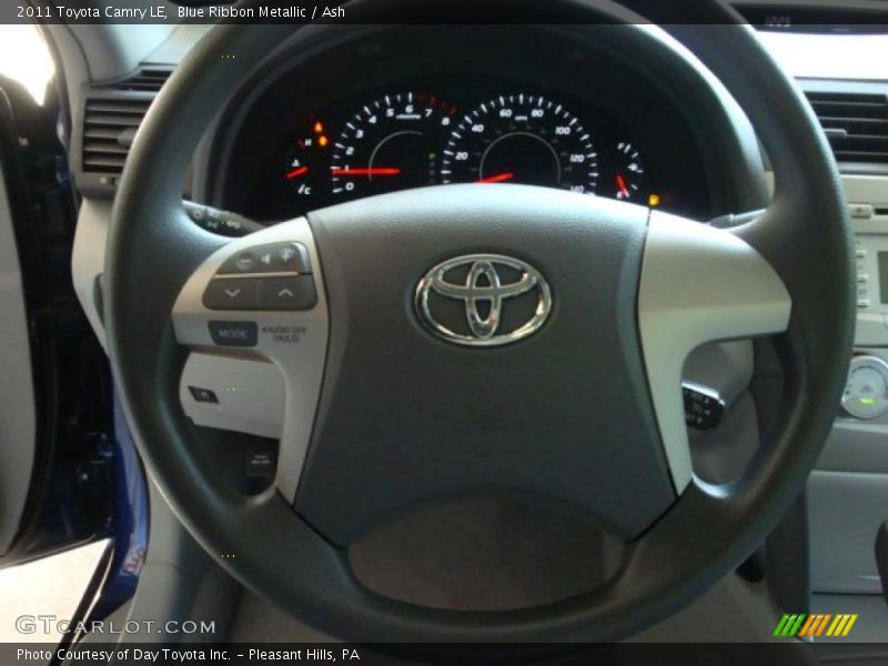 Blue Ribbon Metallic / Ash 2011 Toyota Camry LE
