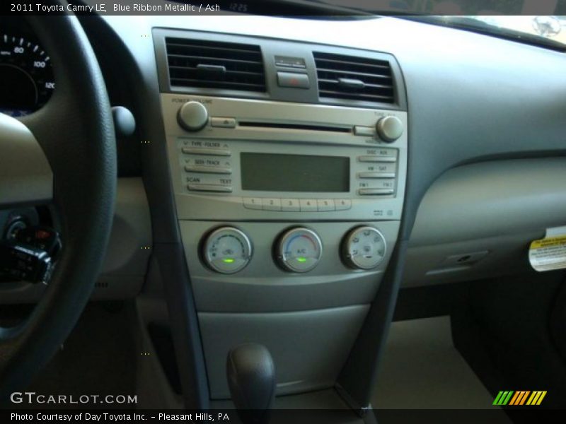 Blue Ribbon Metallic / Ash 2011 Toyota Camry LE
