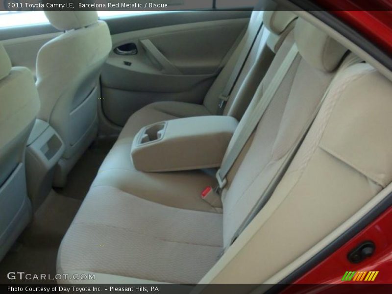 Barcelona Red Metallic / Bisque 2011 Toyota Camry LE