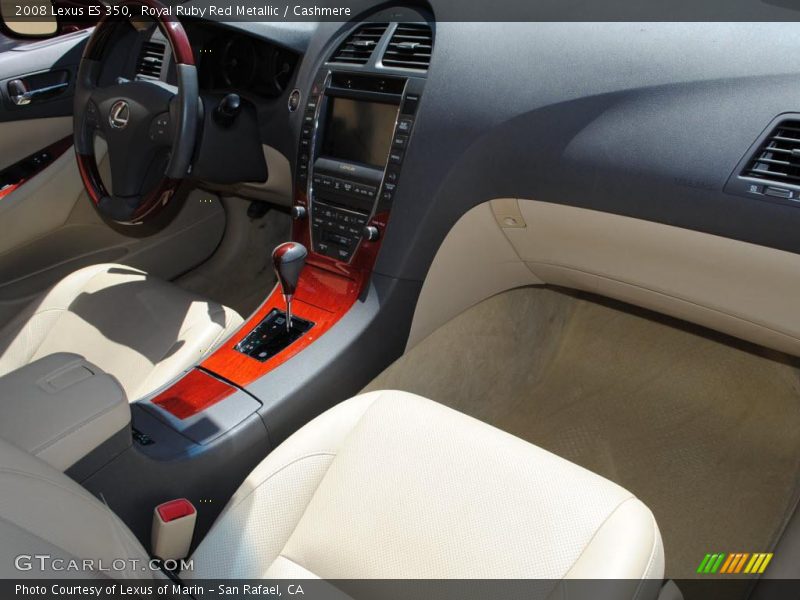 Royal Ruby Red Metallic / Cashmere 2008 Lexus ES 350