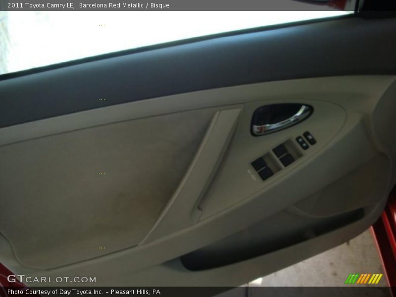 Barcelona Red Metallic / Bisque 2011 Toyota Camry LE