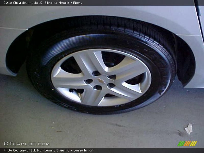 Silver Ice Metallic / Ebony 2010 Chevrolet Impala LS