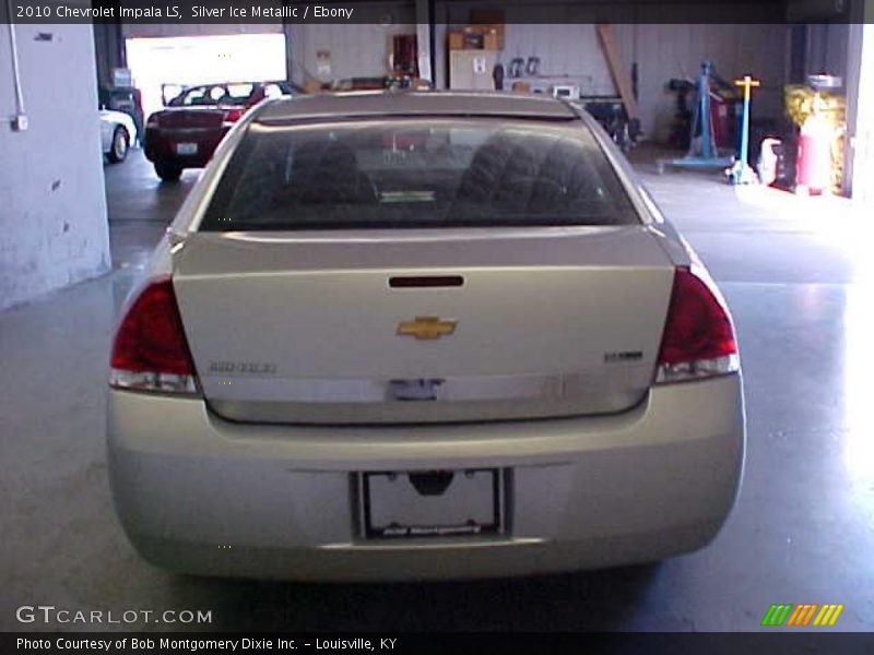 Silver Ice Metallic / Ebony 2010 Chevrolet Impala LS