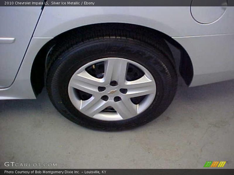 Silver Ice Metallic / Ebony 2010 Chevrolet Impala LS