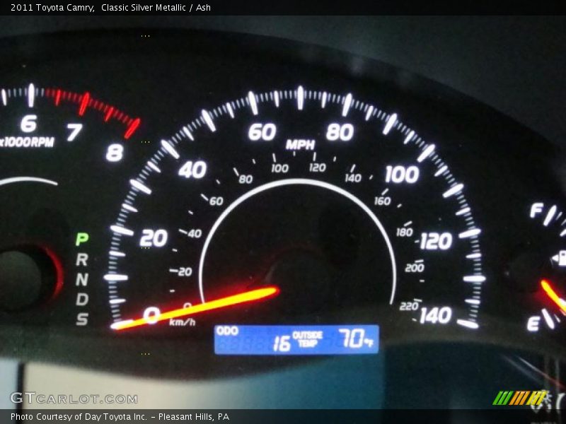 Classic Silver Metallic / Ash 2011 Toyota Camry