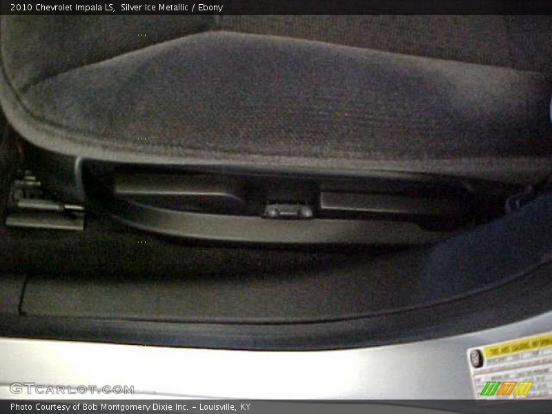 Silver Ice Metallic / Ebony 2010 Chevrolet Impala LS