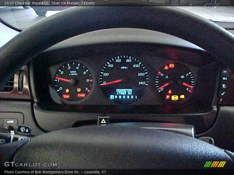 Silver Ice Metallic / Ebony 2010 Chevrolet Impala LS