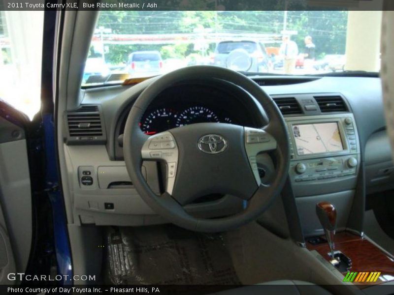 Blue Ribbon Metallic / Ash 2011 Toyota Camry XLE