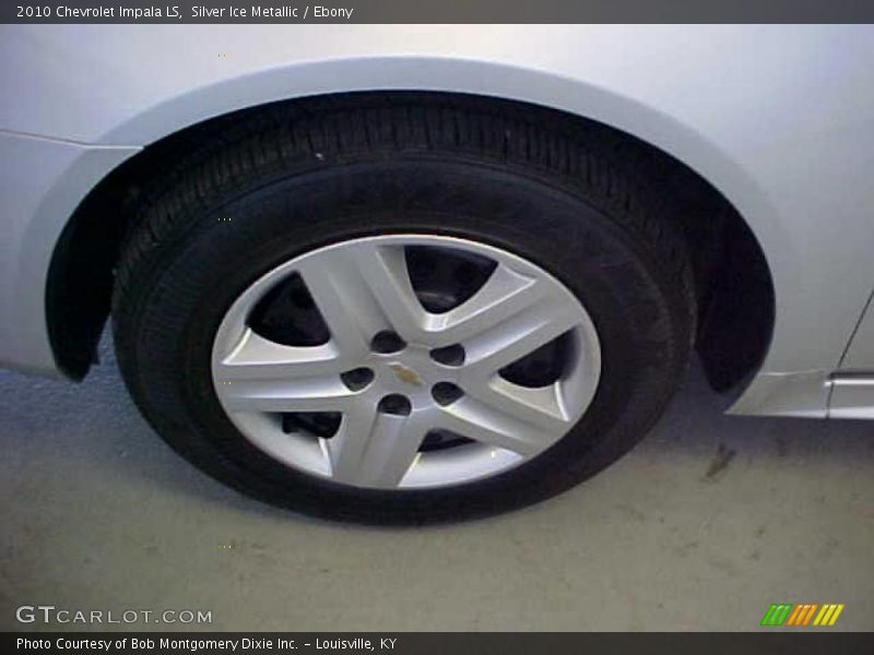 Silver Ice Metallic / Ebony 2010 Chevrolet Impala LS