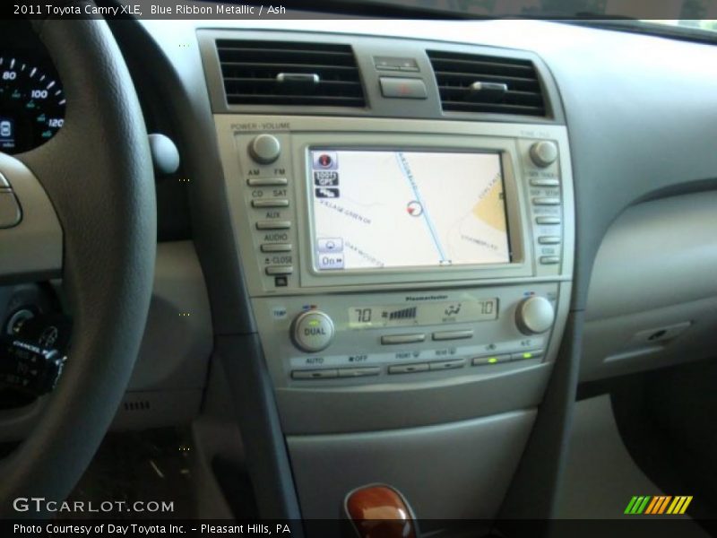 Blue Ribbon Metallic / Ash 2011 Toyota Camry XLE