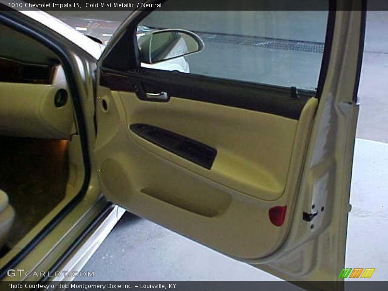 Gold Mist Metallic / Neutral 2010 Chevrolet Impala LS