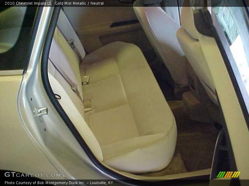 Gold Mist Metallic / Neutral 2010 Chevrolet Impala LS