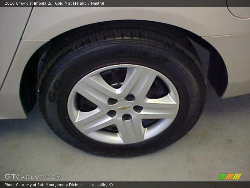 Gold Mist Metallic / Neutral 2010 Chevrolet Impala LS