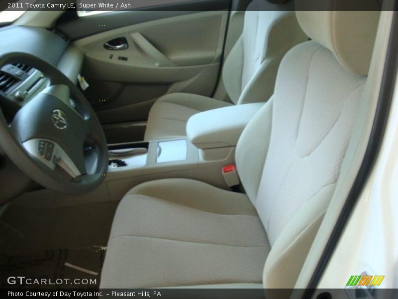 Super White / Ash 2011 Toyota Camry LE