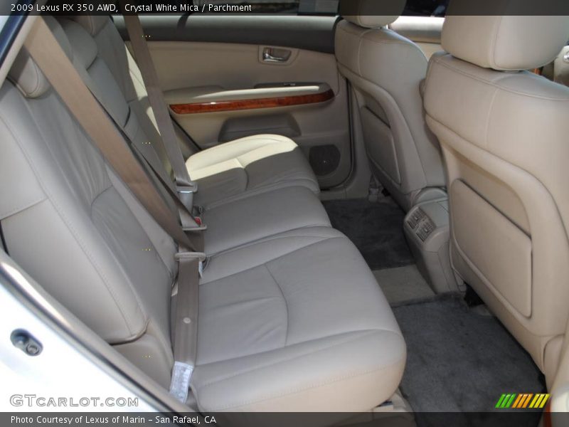 Crystal White Mica / Parchment 2009 Lexus RX 350 AWD