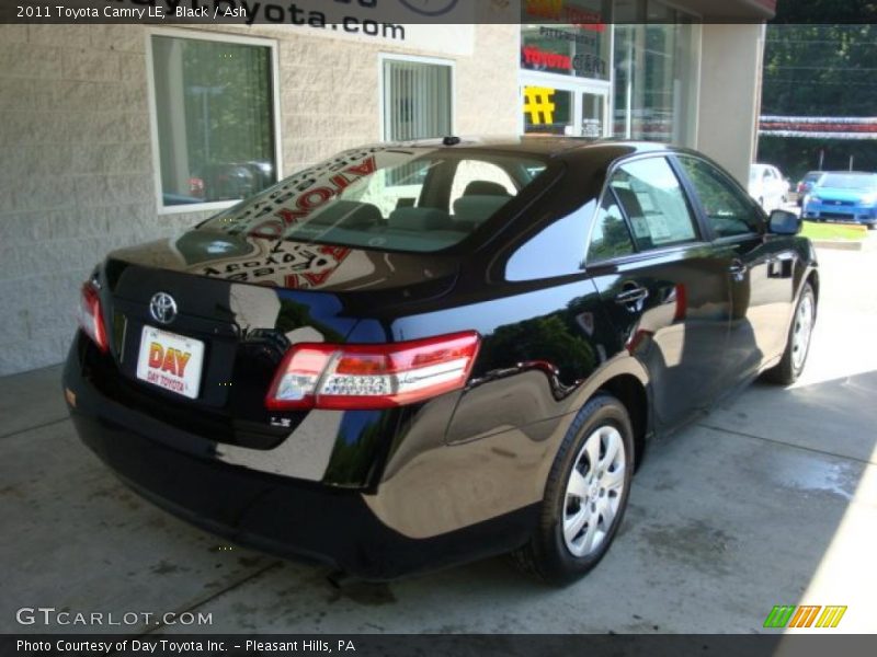 Black / Ash 2011 Toyota Camry LE