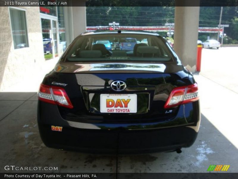 Black / Ash 2011 Toyota Camry LE
