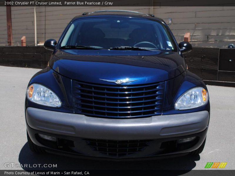 Patriot Blue Pearlcoat / Gray 2002 Chrysler PT Cruiser Limited