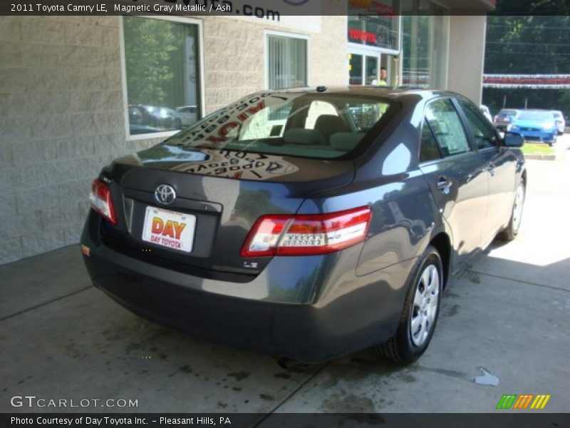Magnetic Gray Metallic / Ash 2011 Toyota Camry LE