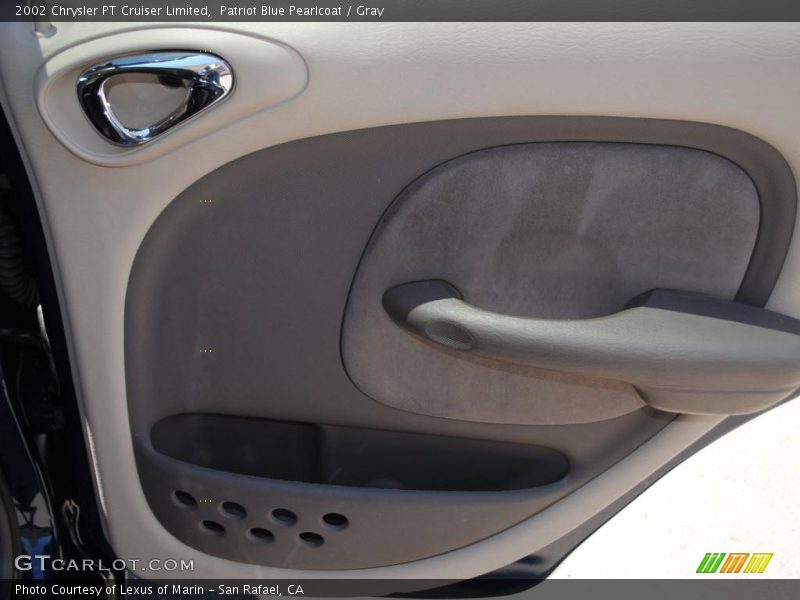 Patriot Blue Pearlcoat / Gray 2002 Chrysler PT Cruiser Limited