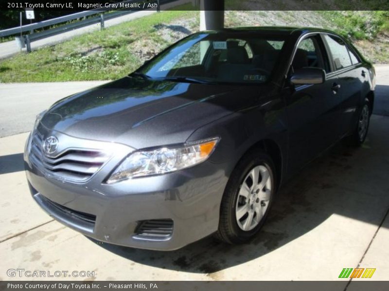 Magnetic Gray Metallic / Ash 2011 Toyota Camry LE