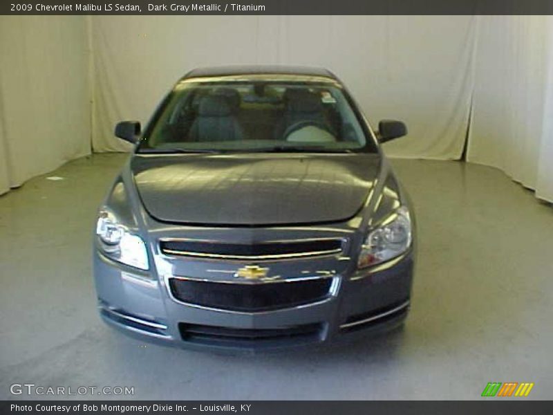 Dark Gray Metallic / Titanium 2009 Chevrolet Malibu LS Sedan