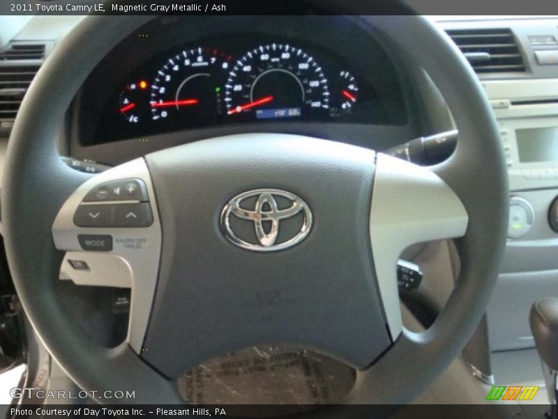 Magnetic Gray Metallic / Ash 2011 Toyota Camry LE