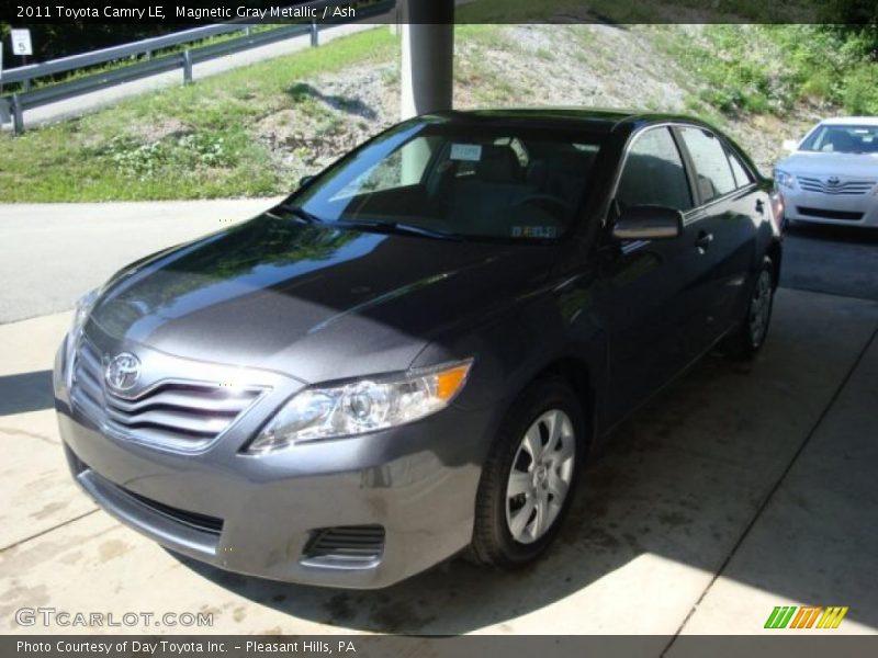 Magnetic Gray Metallic / Ash 2011 Toyota Camry LE