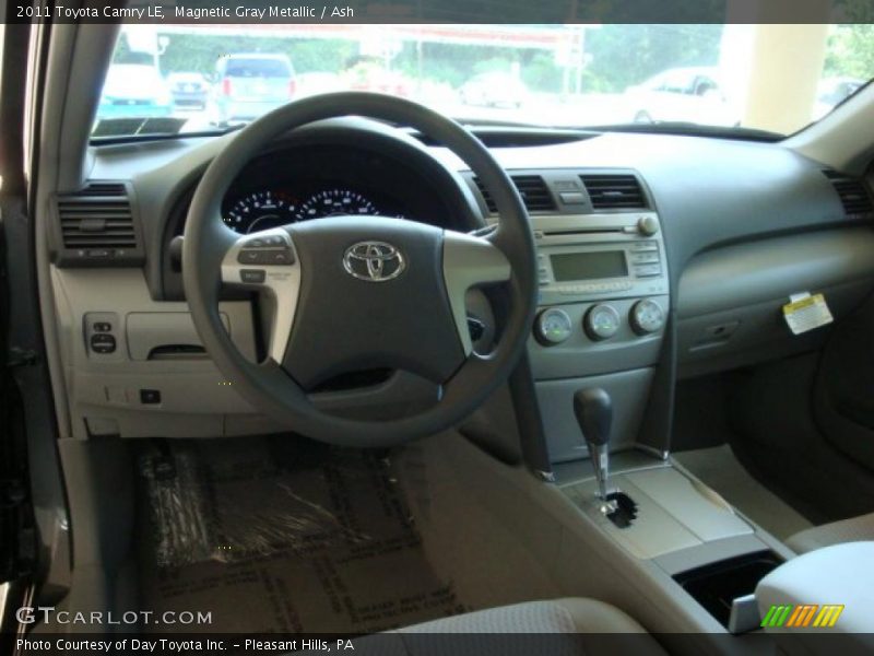 Magnetic Gray Metallic / Ash 2011 Toyota Camry LE